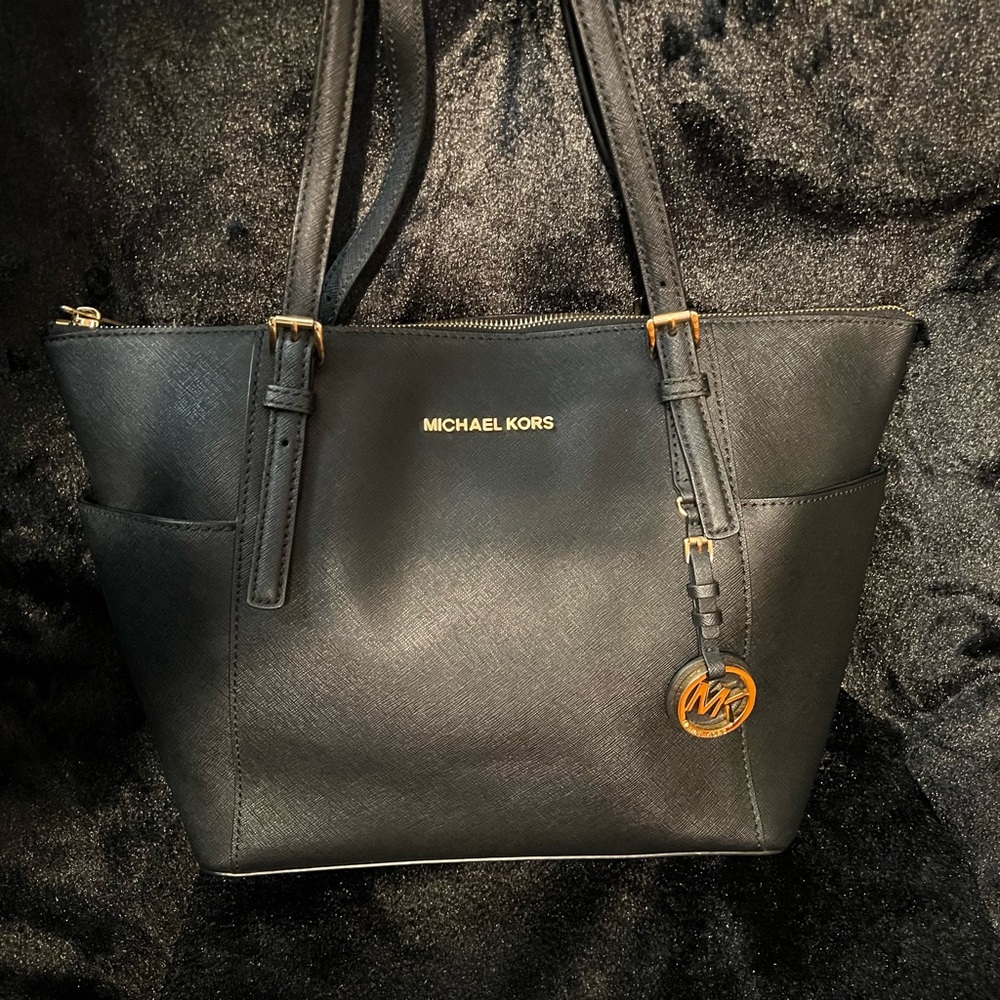 Michael Kors Jet Set large top-zip tote bag
